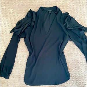 Ann Taylor Black Blouse